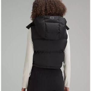 Lululemon wunderpuff cropped vest